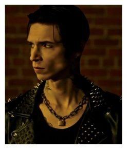 Andy American Satan Johnny Faust Spiked Black Jacket