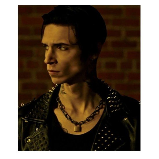 Andy American Satan Johnny Faust Spiked Black Jacket