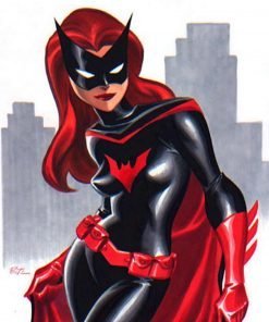 Batwoman Hoodie Katherine Kane Leather Jacket
