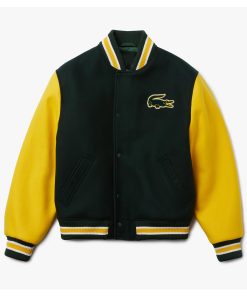 Lacoste Two Tone Varsity Jacket