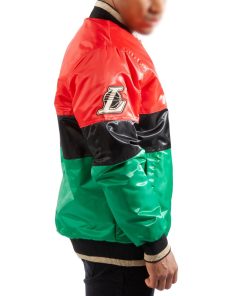 Los Angeles Lakers History Month Satin Jacket