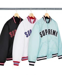 Supreme Varsity Satin Jacket