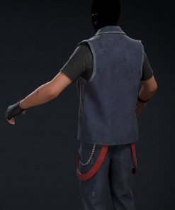 Call of Duty The Punk Rocker Blue Vest