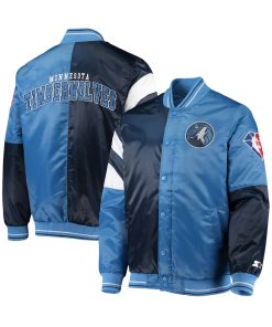 Minnesota Timberwolves Satin Jacket