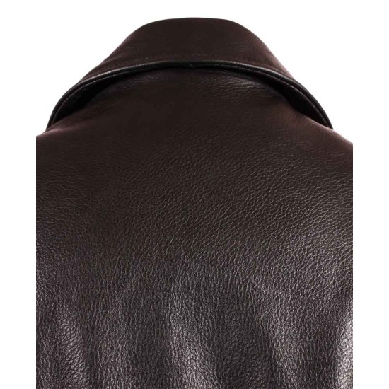 Studded Leather Ghost Rider Black Jacket