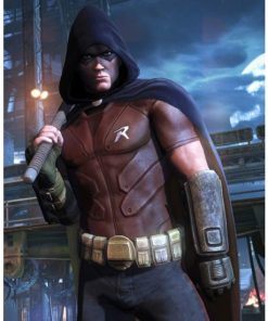 Batman Arkham City Robin Maroon Vest