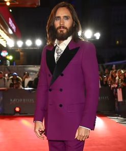 Morbius Purple Wool Coat