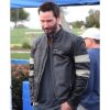 Keanu Reeves John Wick Biker Leather Jacket