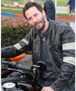 Keanu Reeves John Wick Biker Jacket