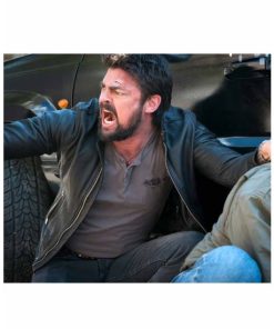 Bent Karl Urban Black Leather Jacket