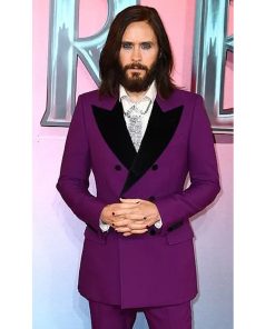 Morbius Purple Wool Coat
