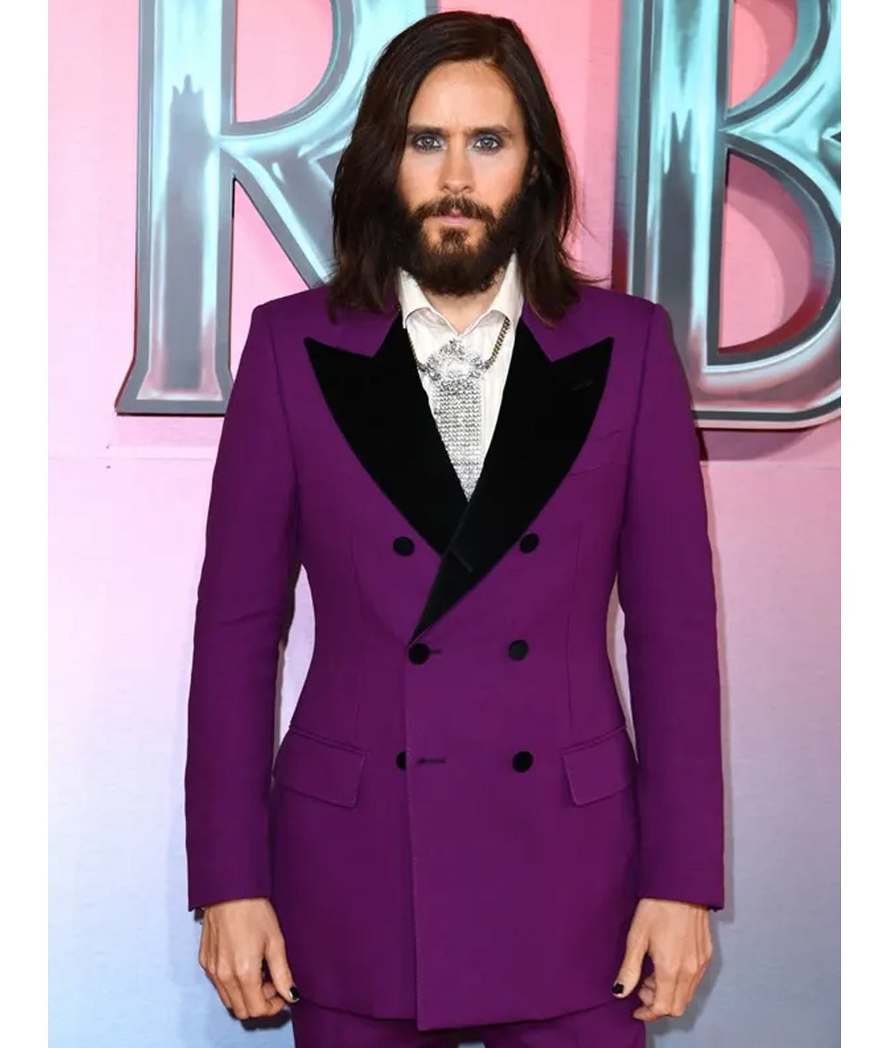 Jared Leto Morbius Purple Tuxedo