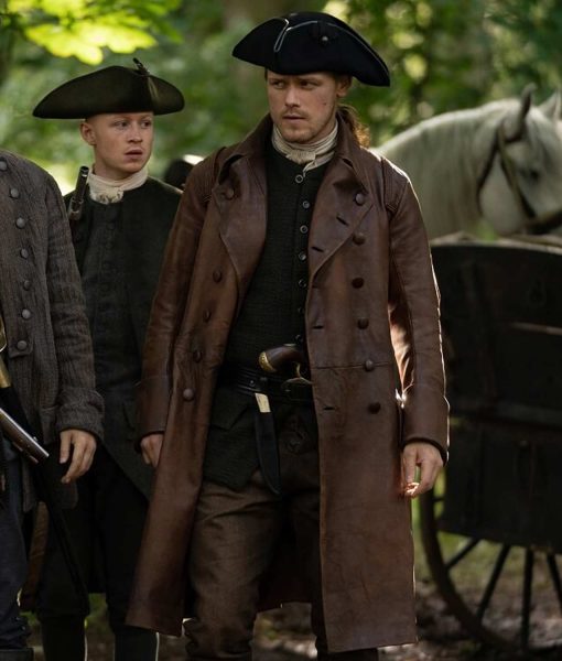 Outlander Season 5 Jamie Fraser Trench Coat