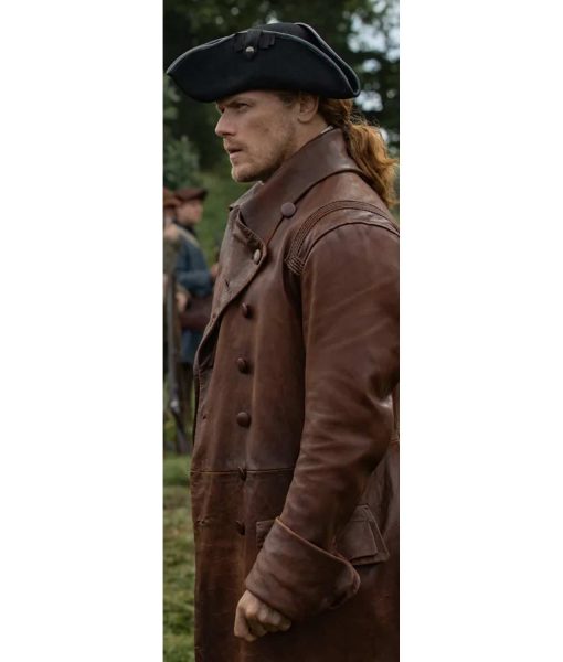 Outlander Season 5 Jamie Fraser Trench Coat