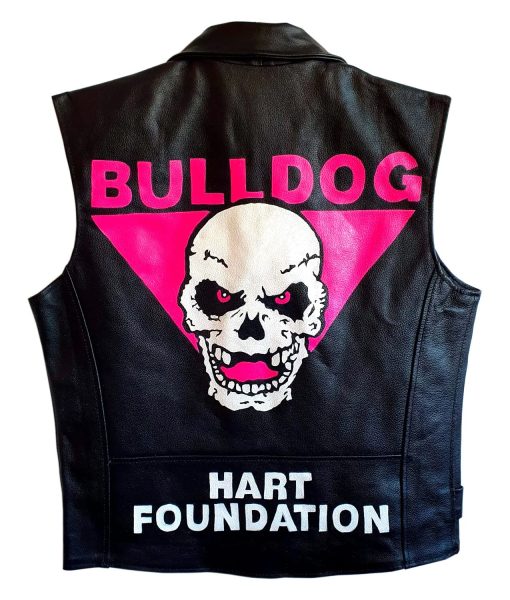 Bret Hart Foundation Leather Vest