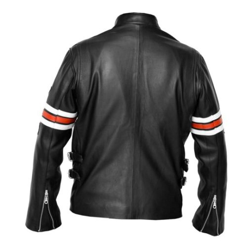 Biker Hugh Laurie Gregory Dr House Black Jacket
