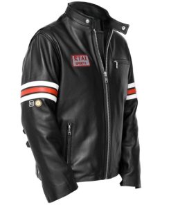 Biker Hugh Laurie Gregory Dr House Black Jacket