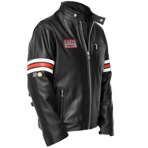 Biker Hugh Laurie Gregory Dr House Black Jacket