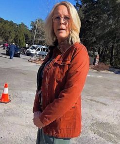 Halloween Ends Laurie Strode Brown Jacket