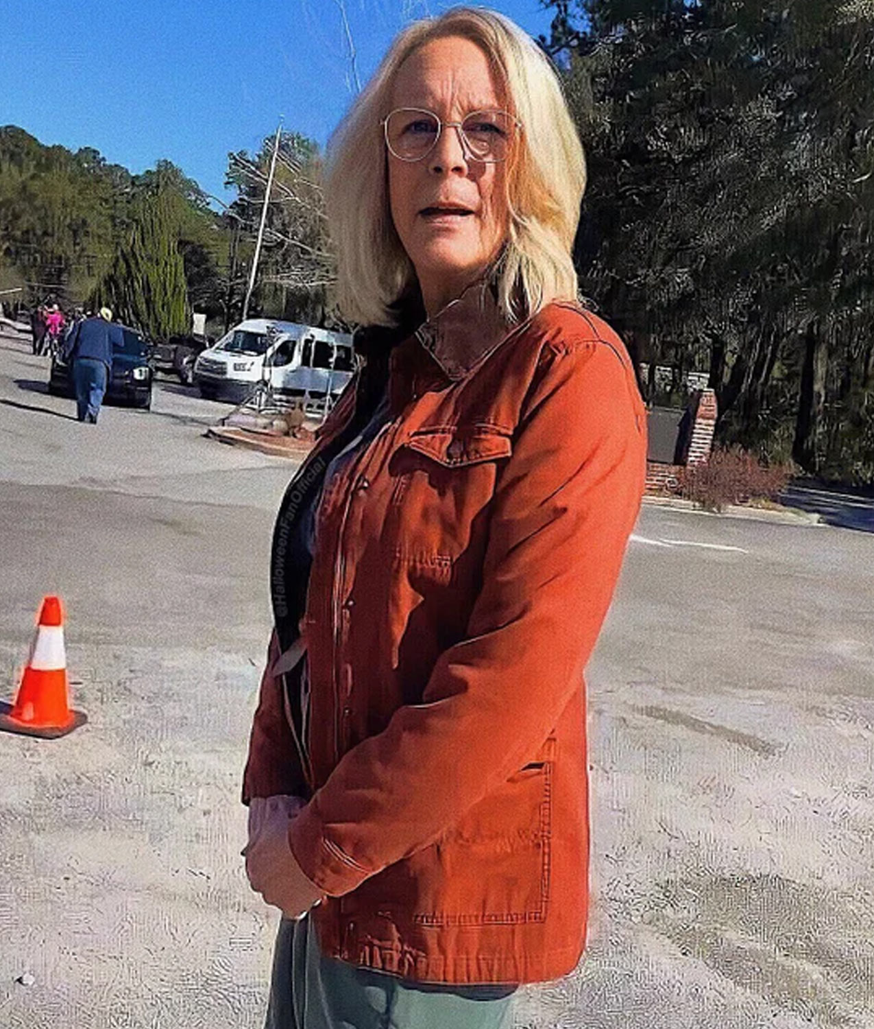 Halloween Ends Laurie Strode Brown Jacket