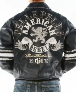 American Rebel Pelle Pelle Studded Jacket
