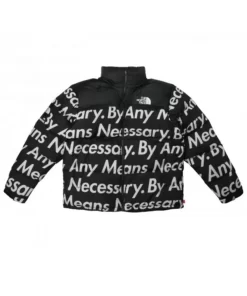 Goku Drip Dragon Ball Z Puffer Black Jacket