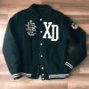 10 Deep Black Cats Jacket