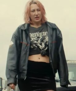 Candy Land 2023 Sam Quartin Black Leather Jacket