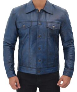 blue-leather-trucker-jacket