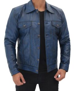 blue-leather-trucker-jacket