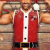 Red One Dwayne Johnson Christmas Vest