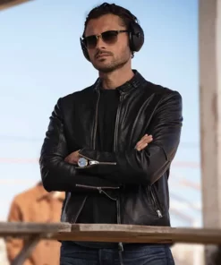 The Cleaning Lady Arman Morales Leather Jacket