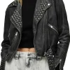 Alexis Kaufman WWE Raw Biker Leather Jacket