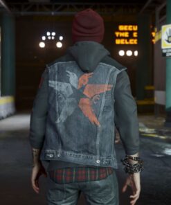 Infamous Delsin Rowe Vest with Hoodie