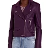 Big Sky Season 3 Katheryn Winnick Plum Biker Jacket