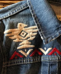 Yellowstone S05 Monica Dutton Blue Jacket