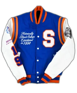 Savannah State University Motto 2.0 Letterman Jacket