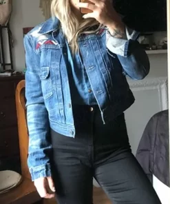 Yellowstone S05 Monica Dutton Blue Jacket