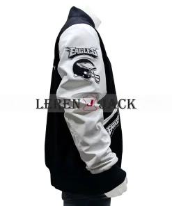 philadelphia-eagles-logo-black-and-white-jacket