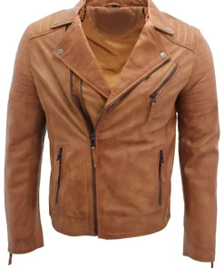 tan-slim-fit-cross-zip-vintage-brando-brown-biker-jacket