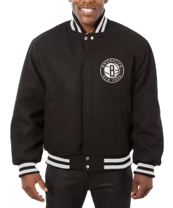 brooklyn-nets-black-bomber-jacket