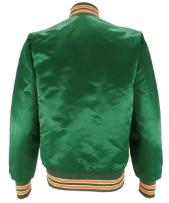 80’s Miami Hurricanes Green Bomber Jacket