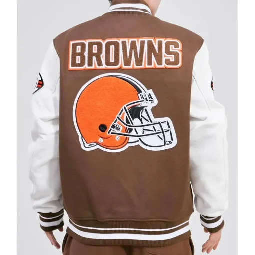Mash Up Cleveland Browns Bomber Jacket
