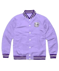 Kansas State Wildcats Lavender Satin Jacket