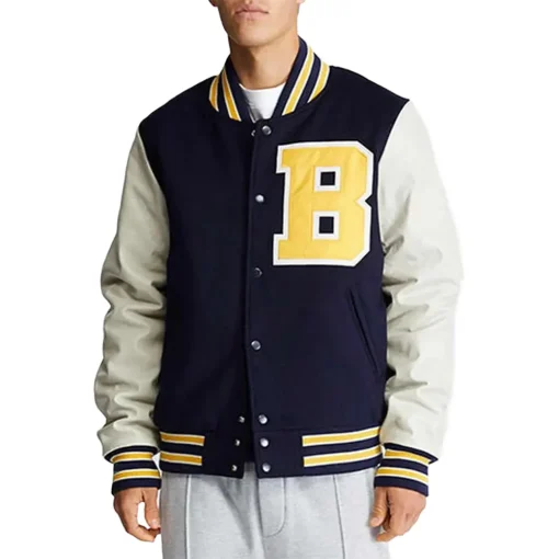 bel-air academy navy blue satin jacket