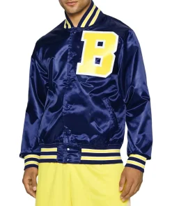 navy bel-air academy training bomber jacket