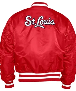 st. louis cardinals ma-1 varsity jacket