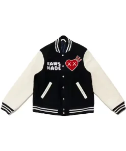 Kaws Human Made Bomber Varsity Jacket