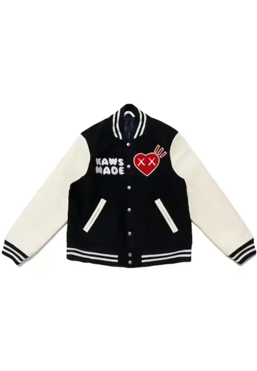Kaws Human Made Bomber Varsity Jacket