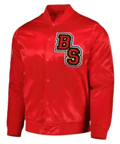Bart Simpson Bomber Satin Jacket